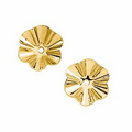 14K Yellow 7.75 mm Buttercup Earring Jackets